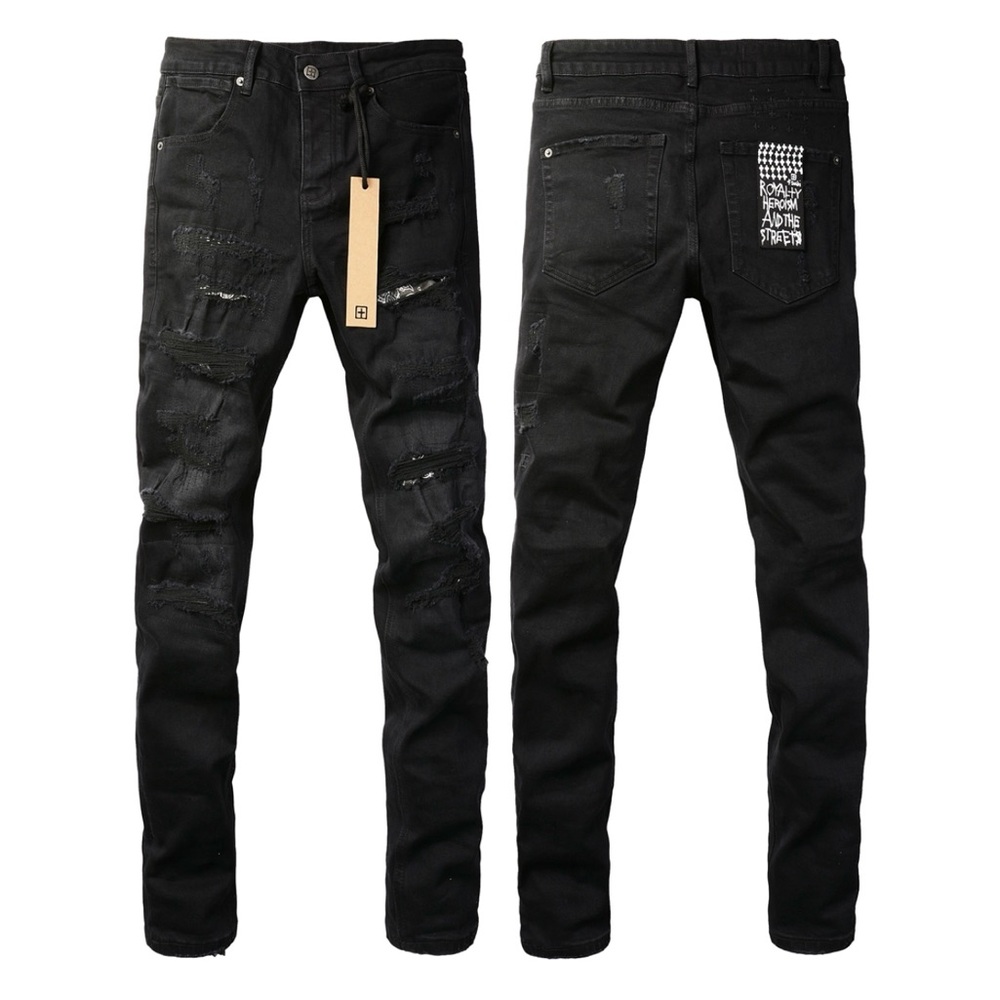 Ksubi Black Skinny Distressed Jeans